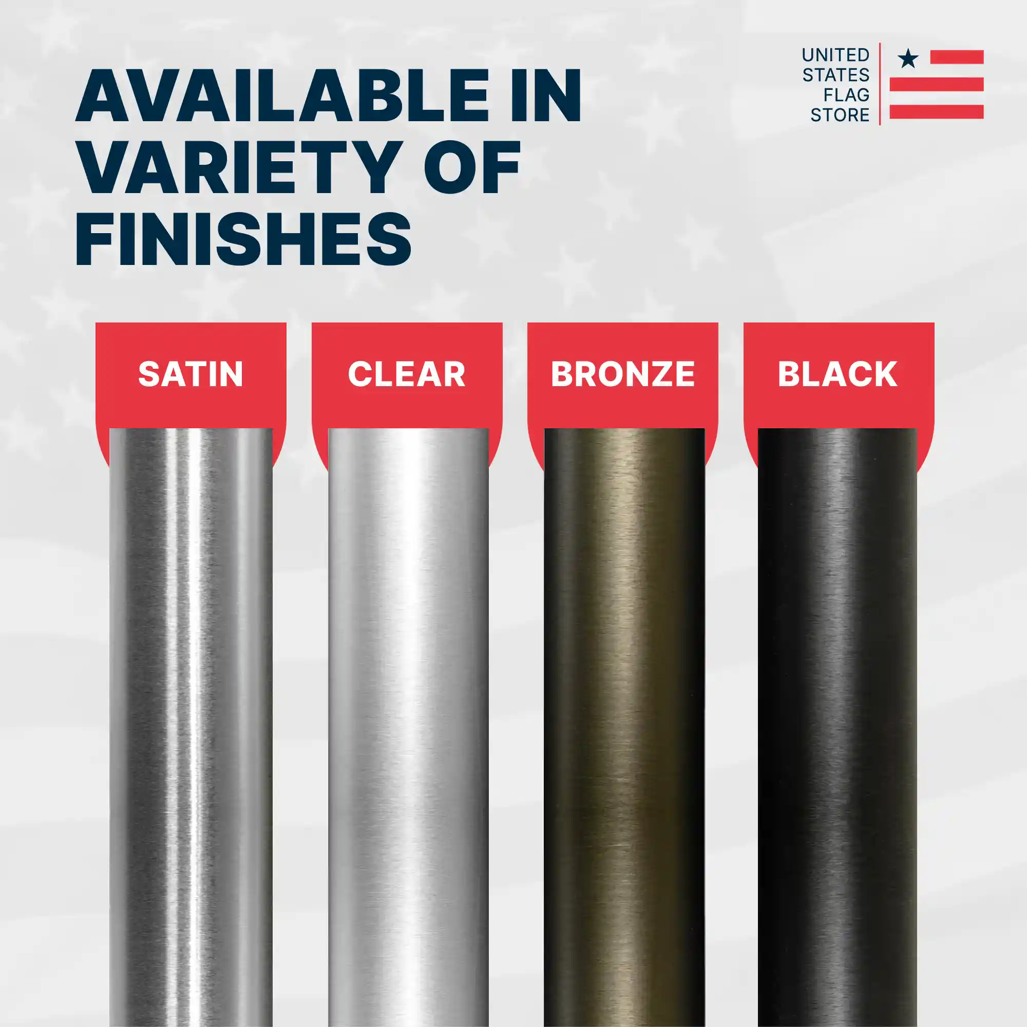 Super Tough 20ft Aluminum Sectional Heavy Duty Residential Flagpole - Satin Finish - Image 7